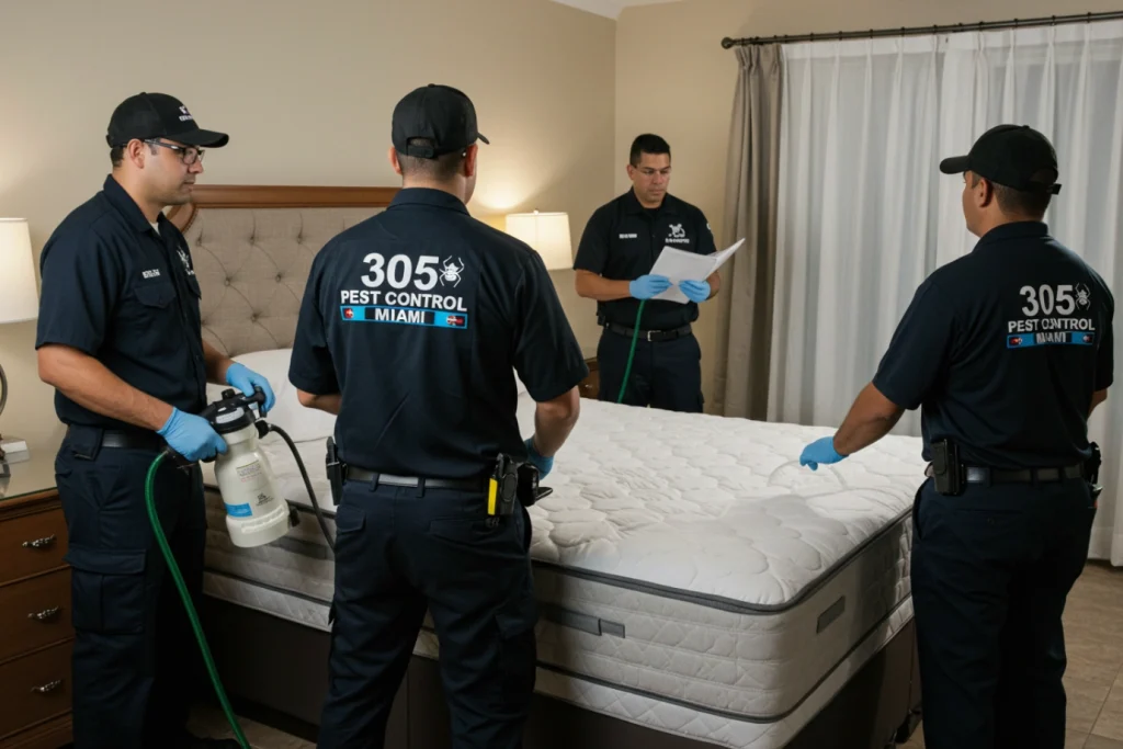 Bed Bug Pest Treatment Services in Miami