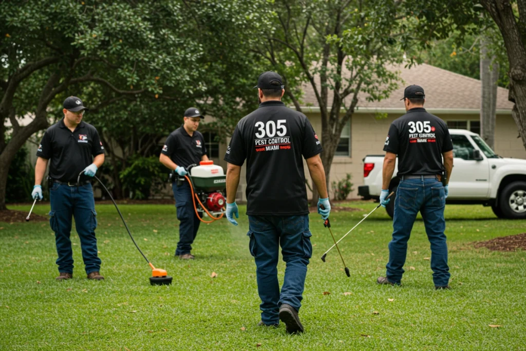 Lawn Pest Control In Miami