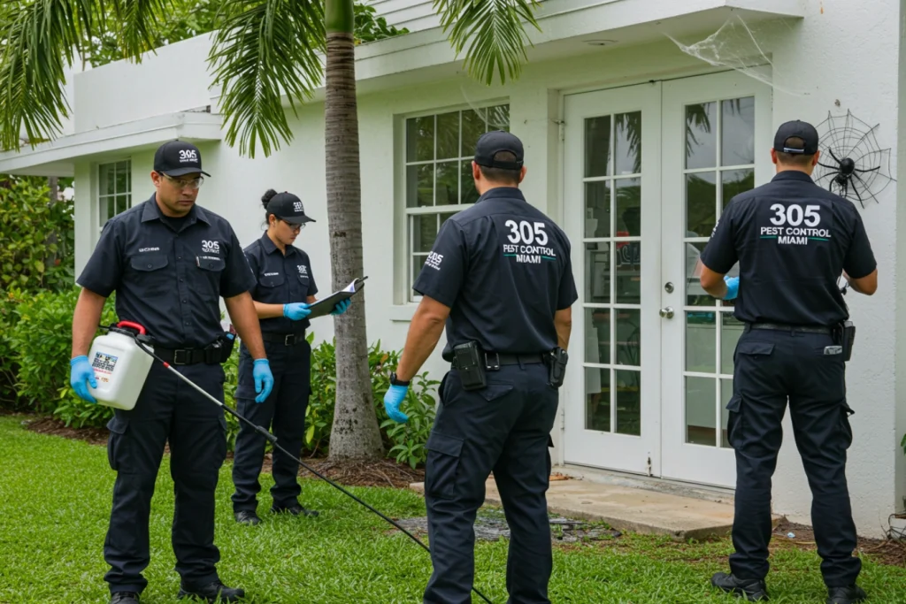 Spider Pest Removal Services in Miami